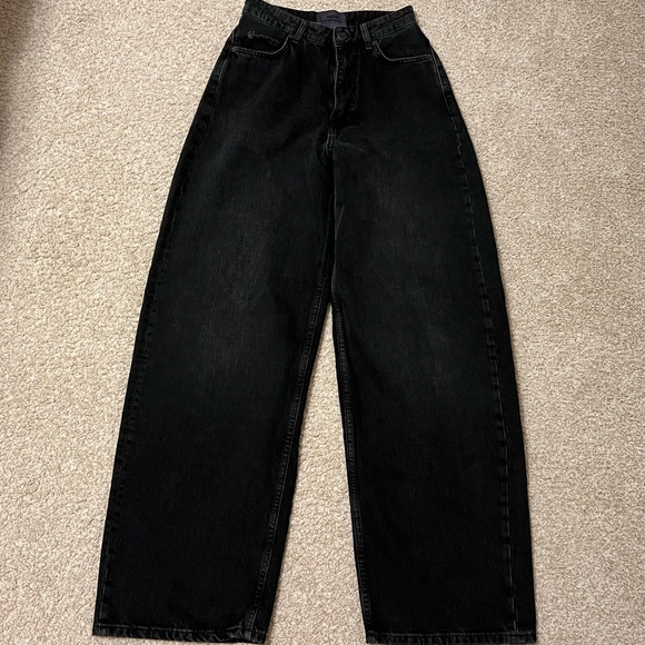Zara & Steven Meisel wide leg jeans - Picture 6 of 11